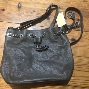 Michael Kors Frankie Leather Chain Crossbody bag
